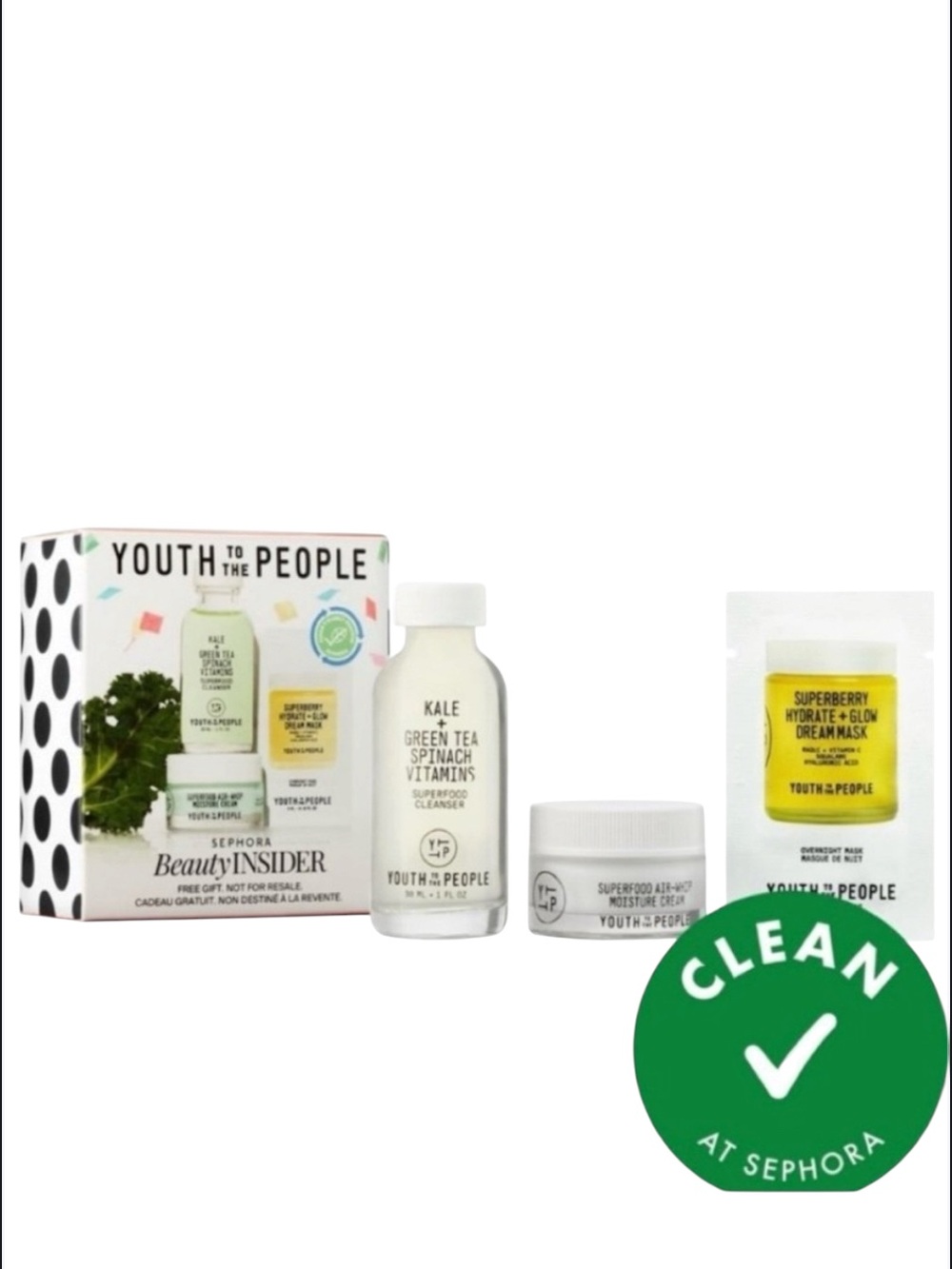 Youth to the People 3pc skincare set
